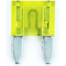 Drošinātāji  Mini 20A - 10 mm - dzelteni