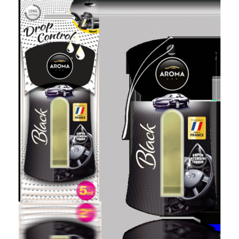 Aroma car gaisa atsv. drope control Black 5ml