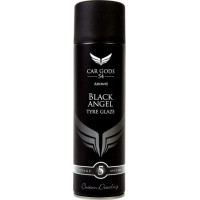 B-7 Car Gods melns riepu spīdums aerosolā, 500ml