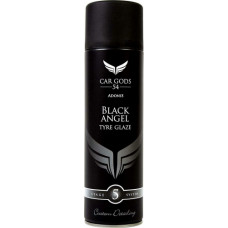 B-7 Car Gods melns riepu spīdums aerosolā, 500ml
