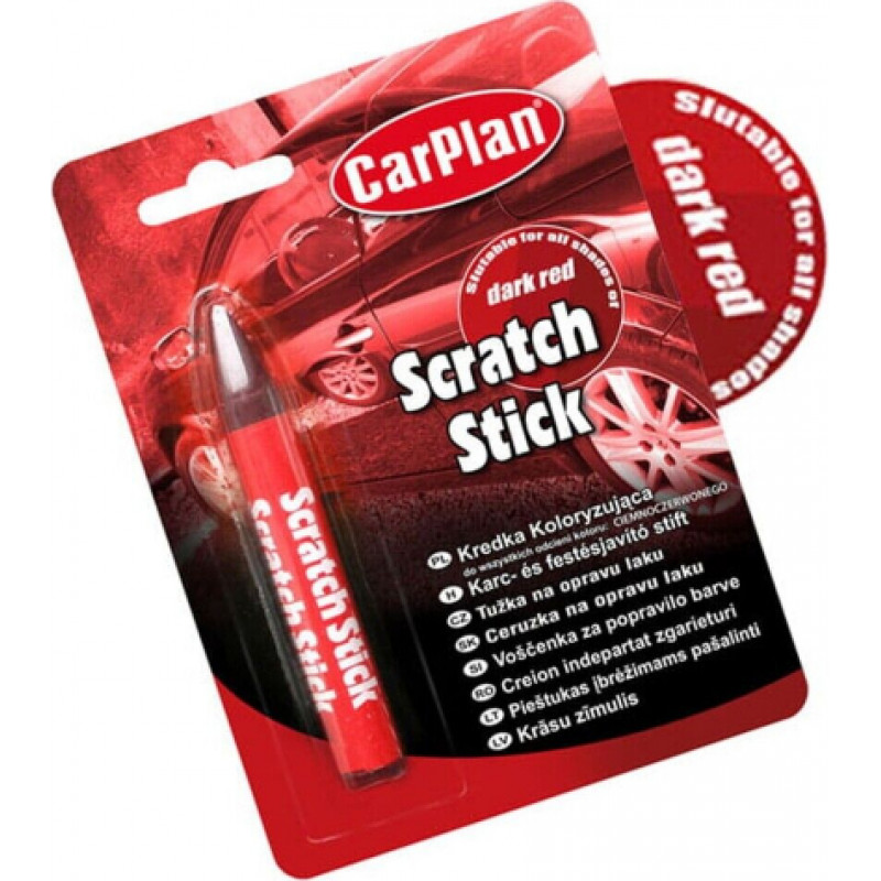 Carplan B-11 CarPlan skrāpējumu aizkrāsoš. zīmulis, tumši sarkans
