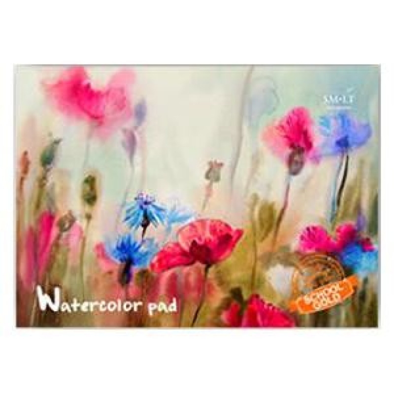 Akvareļu albums A3,  20 lapas,  210 g/m2,  SMLT