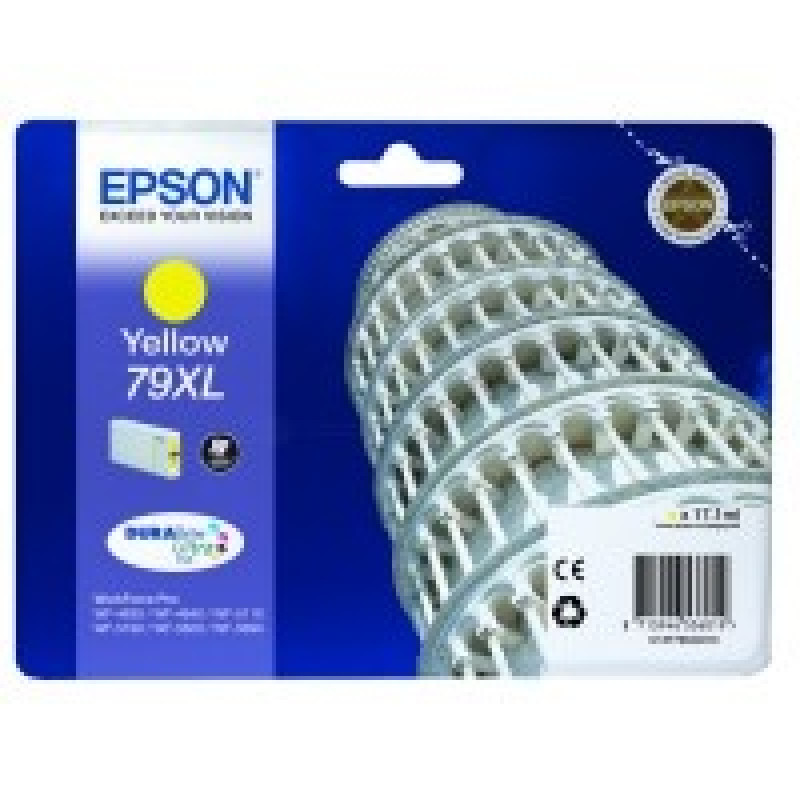 Print4U Epson Ink Yellow HC (C13T79044010)