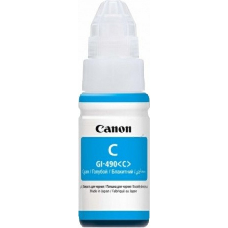 Canon Ink GI-490 Cyan Nachfulltinte (0664C001)