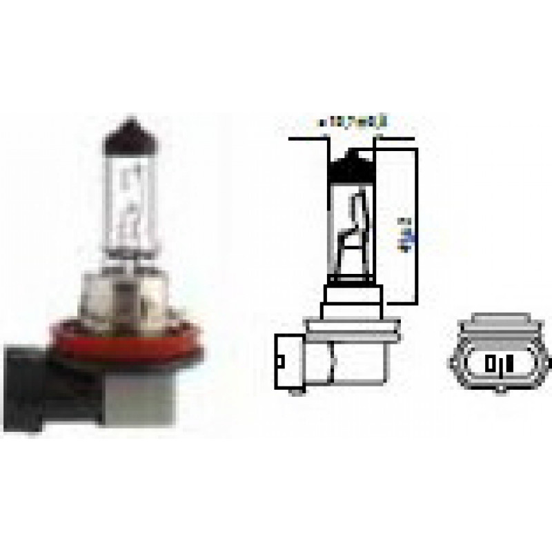 Bosma Autolampa H8 12V 35W PGJ19-1
