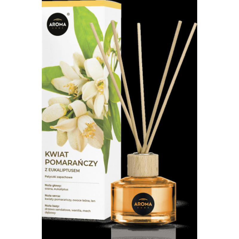Aroma Home kociņi 50ml Basic, Orange Flower with Eucalyptus