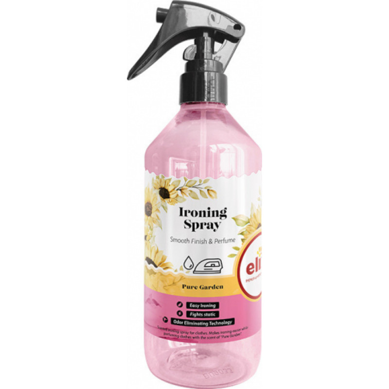 Elix Ironing Spray - šķidrums gludināšanai - Pure Garden, 500ml