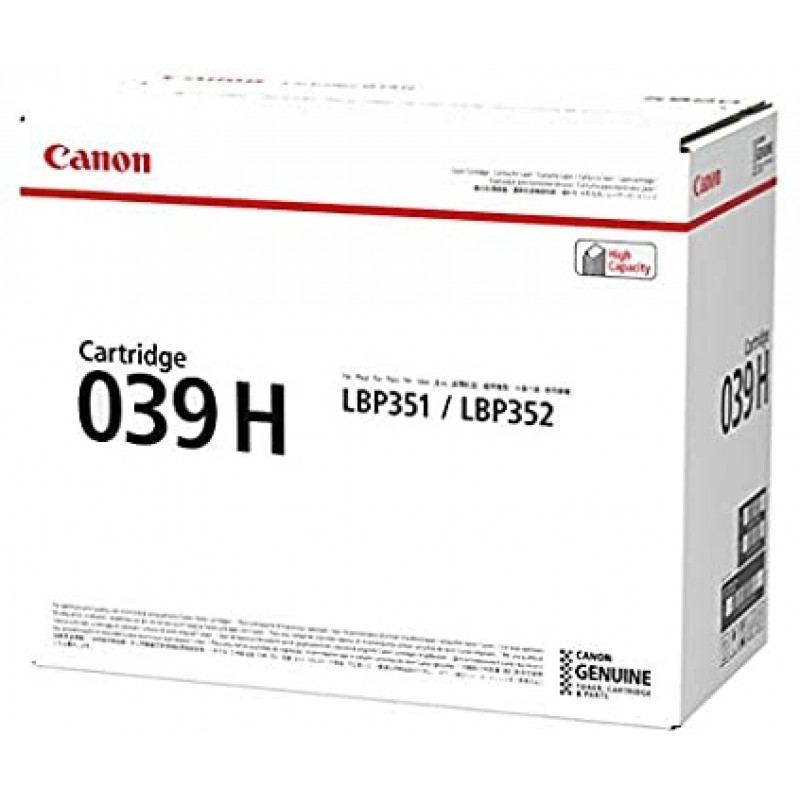 Canon Cartridge Contract CRG-039H (0288C002)