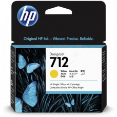 Hewlett-Packard HP Ink No.712 Yellow (3ED69A)