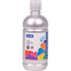 Guaša 500 ml sudraba krāsa Milan