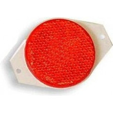 B-11 Atstarotājs apaļš pieskrūvējams, sarkans 75mm