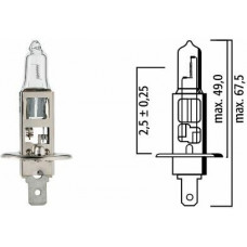 Flosser B-5 Autolampa H1 12V 55W P14,5s