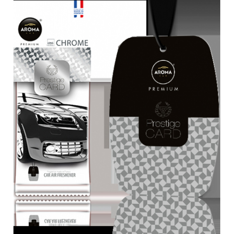 Aroma Car Gaisa atsv. Prestige, Chrome