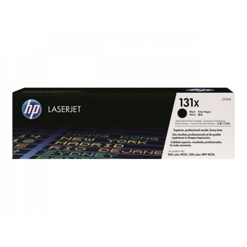 Hewlett-Packard HP Cartridge No.131X Black (CF210X)