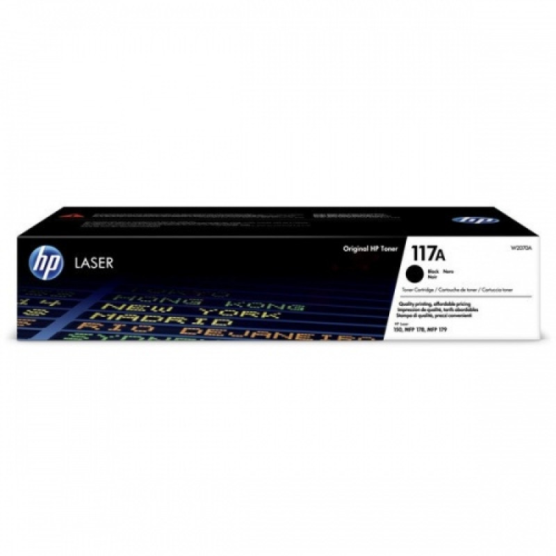 Hewlett-Packard HP CLJ MFP 117A toner black W2070A