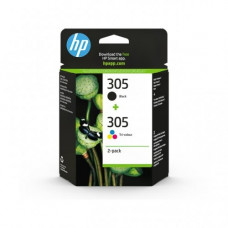 Hewlett-Packard No.305 (6ZD17AE), Black + Multipack