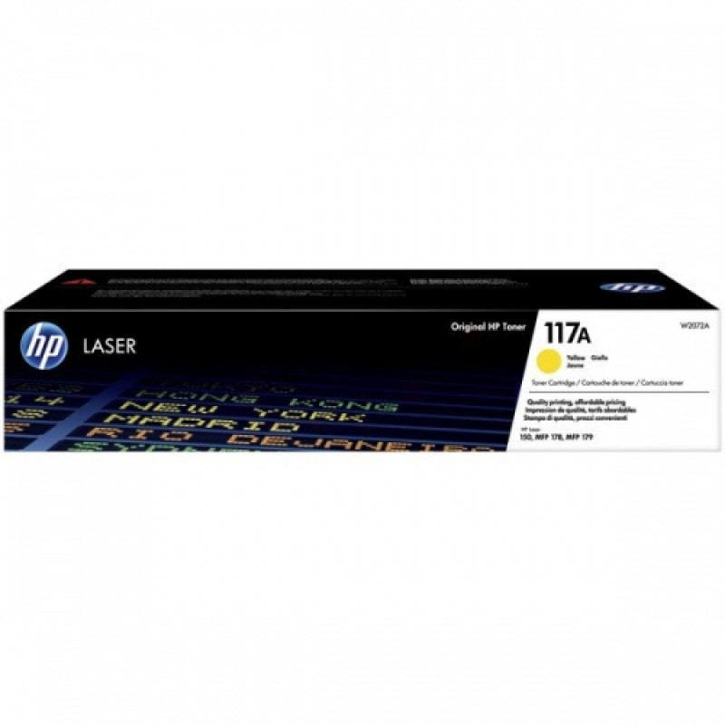 Hewlett-Packard HP CLJ MFP 117A toner yellow W2072A