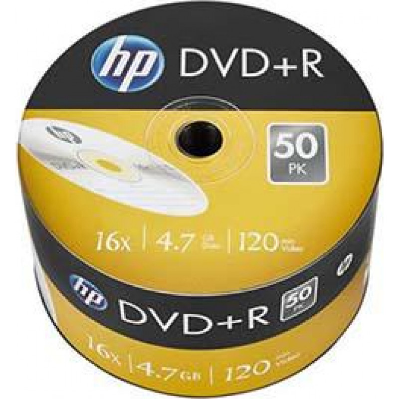 DVD+R 120min/4.7Gb/x16 (cake)50 HP