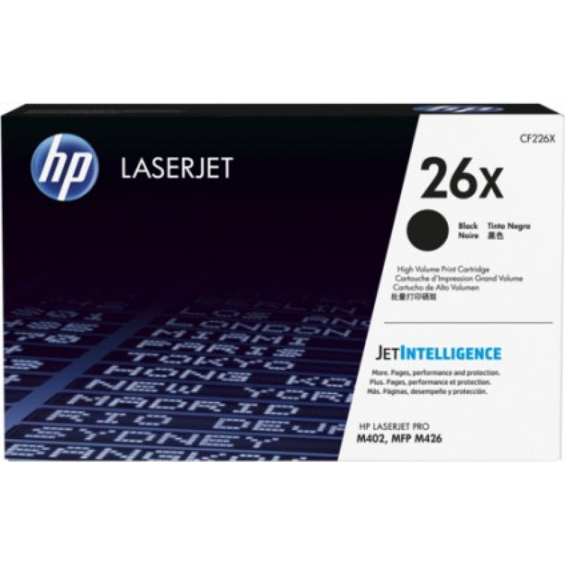 Hewlett-Packard HP Cartridge No.26X Black (CF226X)