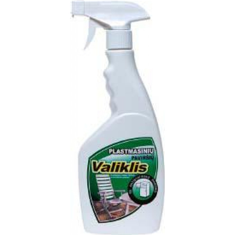 Plastmāsas virsmu tirīšanas līdzeklis 500ml,  VALIKLIS