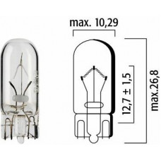 Bosma Autolampa 24V 5W T10, kastīte