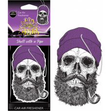 Aroma Car gaisa atsv. Skull with a pipe