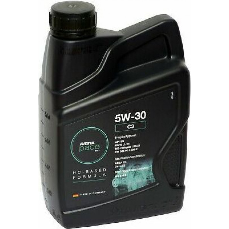 Avista Oil Motoreļļa Avista EVO C3 SAE 5W-30 (1L)