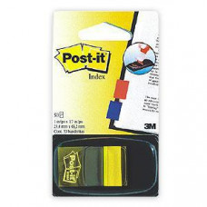 3M *Indeksi 3M Post-it 680-5 dzelteni 25x43mm/50l.