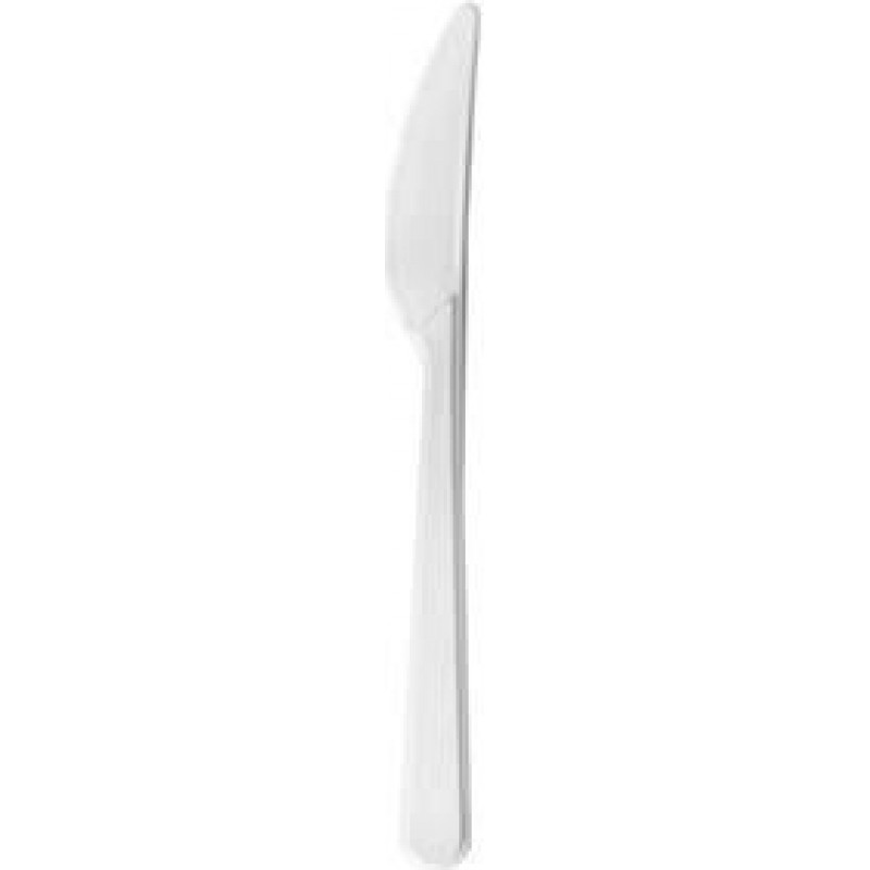 Naži 18cm/50gab.balti PP daudzreizlietojamās