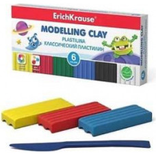 *Plastilīns 6 krāsas Monsters ErichKrause