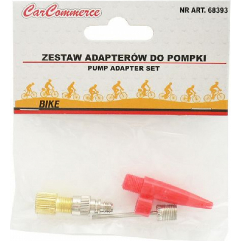 Carcommerce B-16 Velo pumpju adapteru komplekts
