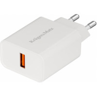 B2-12 Viedierīces lādētājs 220V, USB spraudnis 18W, bez v