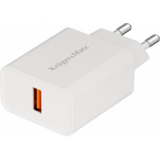 B2-12 Viedierīces lādētājs 220V, USB spraudnis 18W, bez v