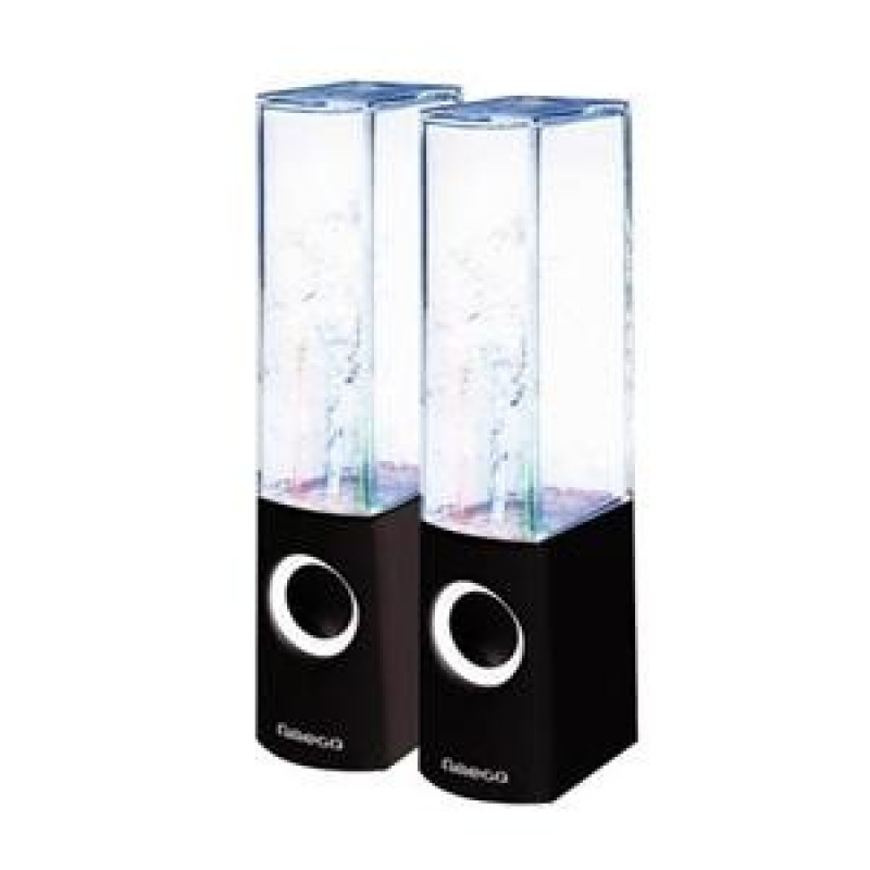 Skaļruņi Dancing Water USB melni OMEGA OG12DSB