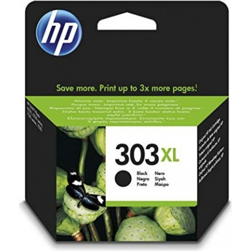 Hewlett-Packard HP Ink No.303XL Black (T6N04AE#UUS)