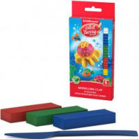 Plastilīns 6 krāsas ArtBerry Aloe Vera 108gr