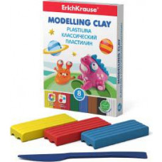*Plastilīns 8 krāsas Monsters ErichKrause