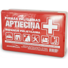 B-7 Pirmās palīdzības aptieciņa, plastm. kastē