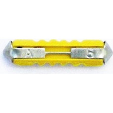 Drošinātāji 5A - apaļie 6X25 mm - dzelteni