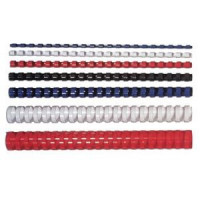 Spirāles d-14mm baltas Fellowes 100gab.