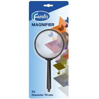 Palielināmais stikls D-75mm 5X