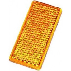 B-11 Atstarotājs četrstūrains pašlīmējošs, oranžs 90x45 mm