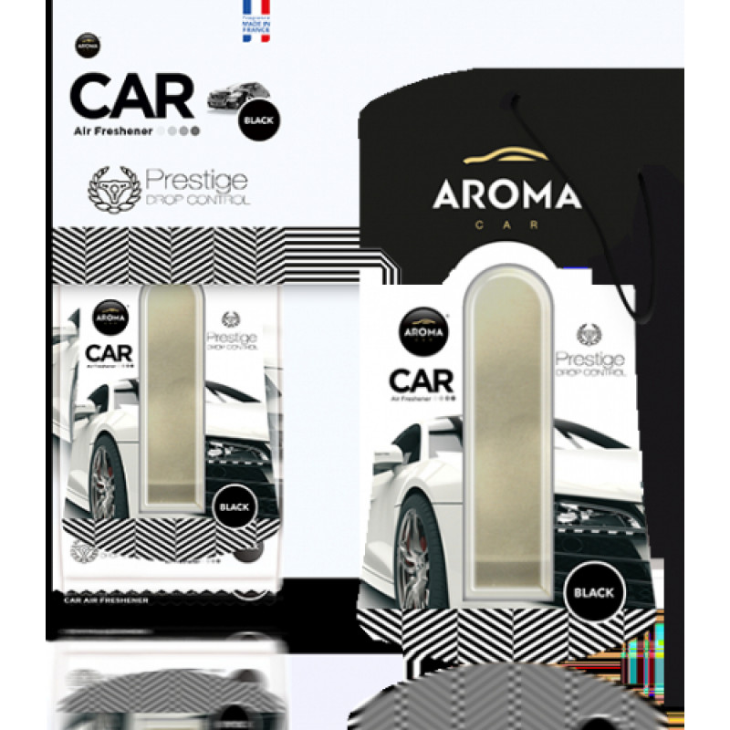 Aroma Car Gaisa atsv. Prestige Drope C, Black