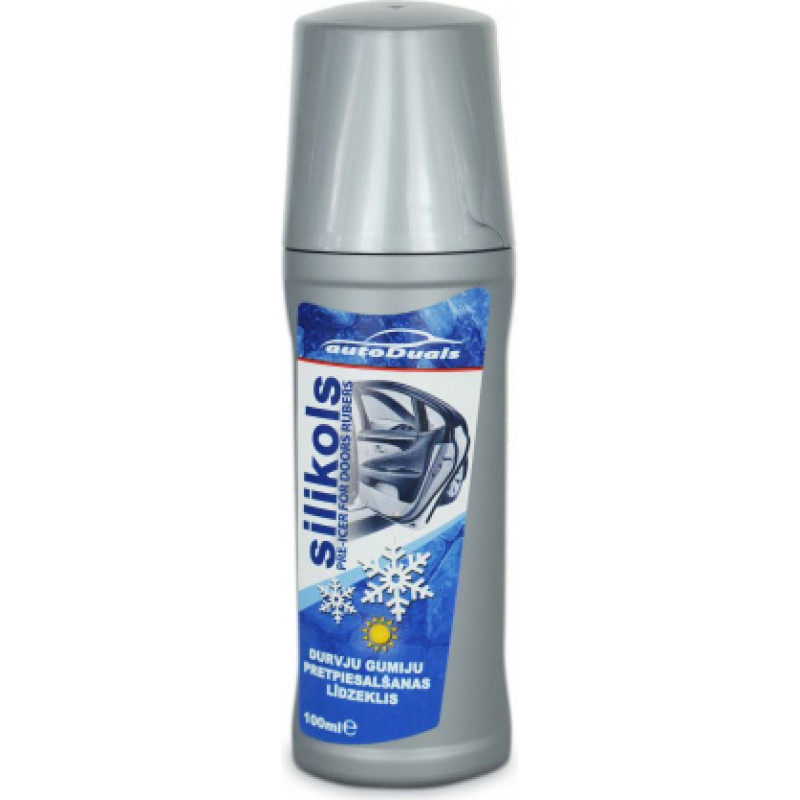 Autoduals Silikols a/m durvju gumijām, ar švammīti, 100ml