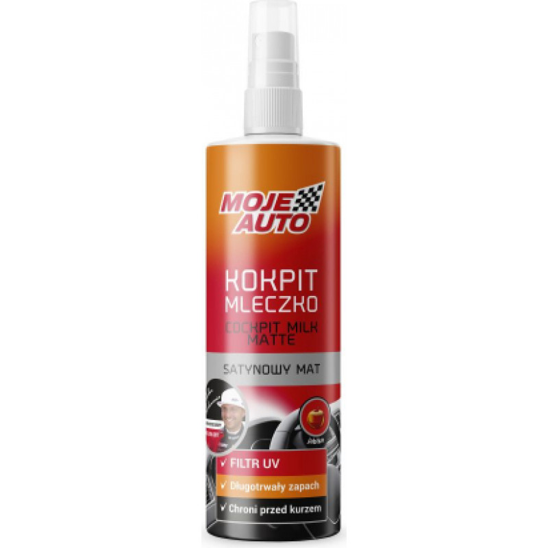 Moje Auto B-6 Moje Auto paneļu tīrīšanas pieniņš, ābols, matēts, 300ml
