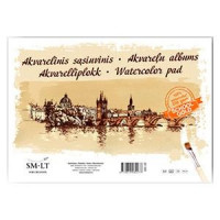 Akvareļu albums A3,  10 lapas,  210 g/m2,  SMLT