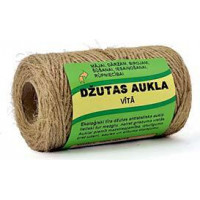 Džutas aukla,  vītā 2mm 100gr. 65m.