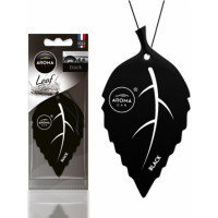 Aroma Car gaisa atsv. Leaf  Black