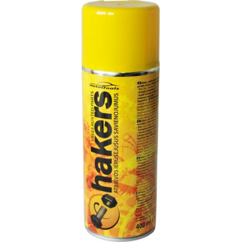 HAKERS - līdz. ierūsējušām skrūvēm, 400ml