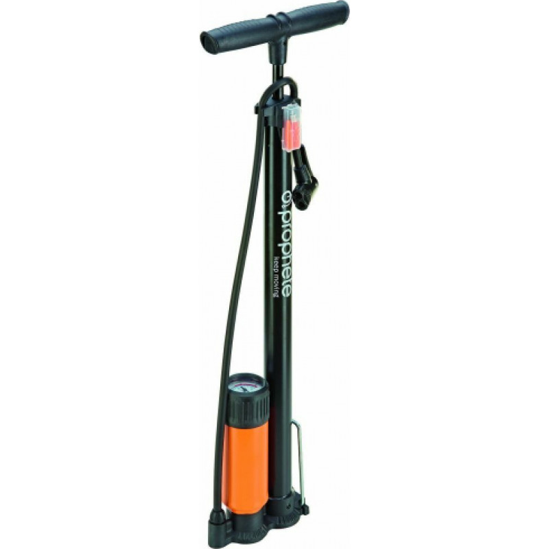 Prophete B-21 Kājas pumpis ar manometru un adapteriem, 7 bar